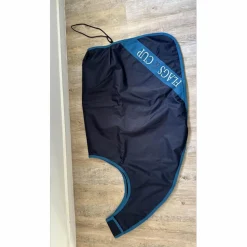 - couvre reins polaire imperméable Flags and cup, neuf, bleu marine, taille 125 (poney)