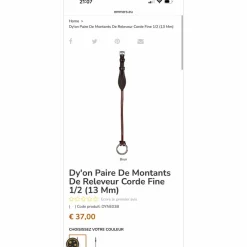 2 paires de montants releveur dy’on
