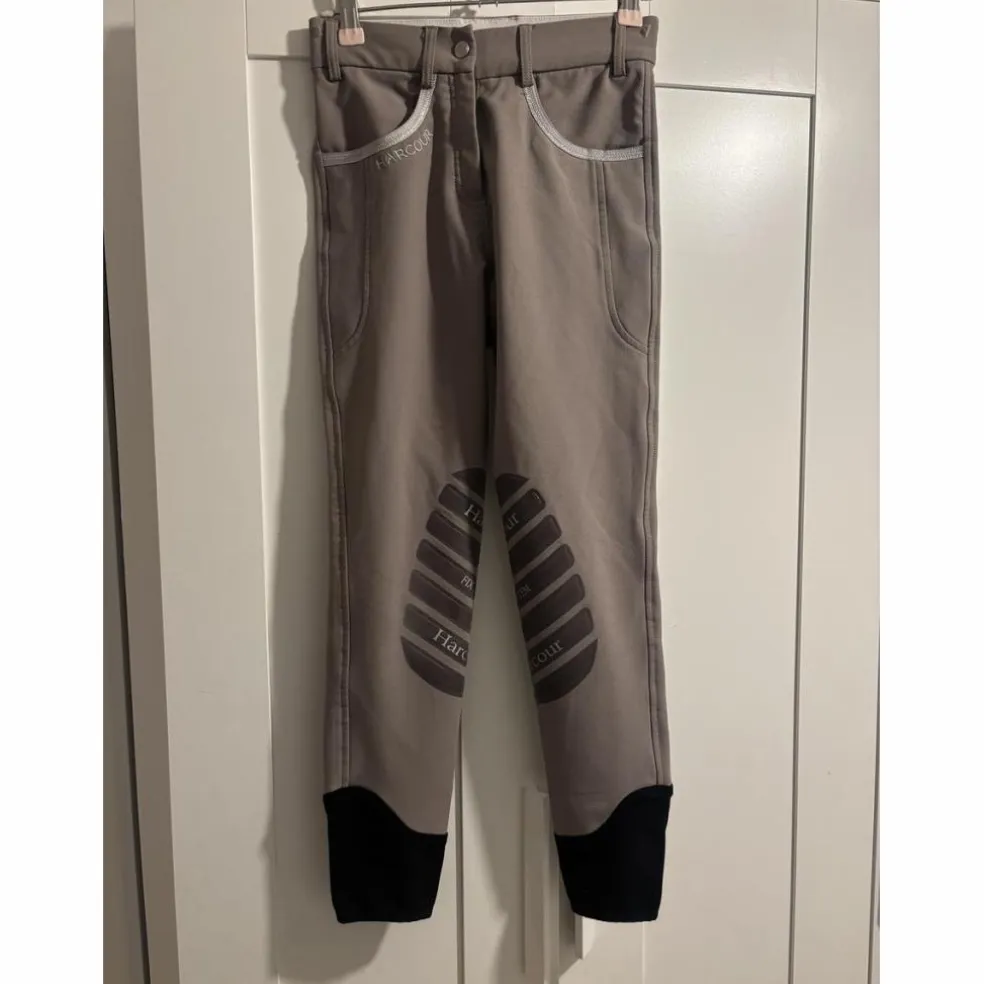 🤎 Pantalon d’équitation Harcour – Fix System, Taille femme