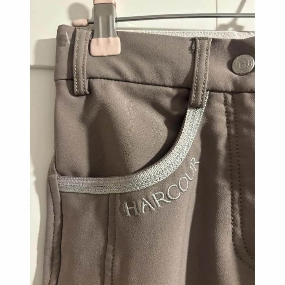 🤎 Pantalon d’équitation Harcour – Fix System, Taille femme