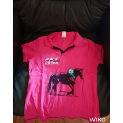 2 Polos équitation fille fouganza