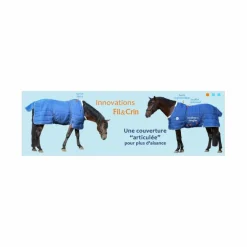 ** Unique** Couverture Fil&Crin taille 135