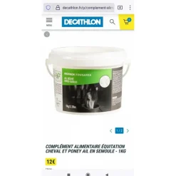 Ail semoule vermifuge naturel