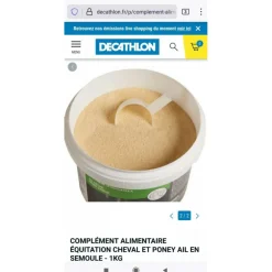 Ail semoule vermifuge naturel