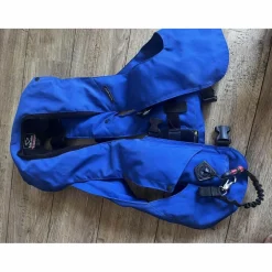 air bag bleu roi