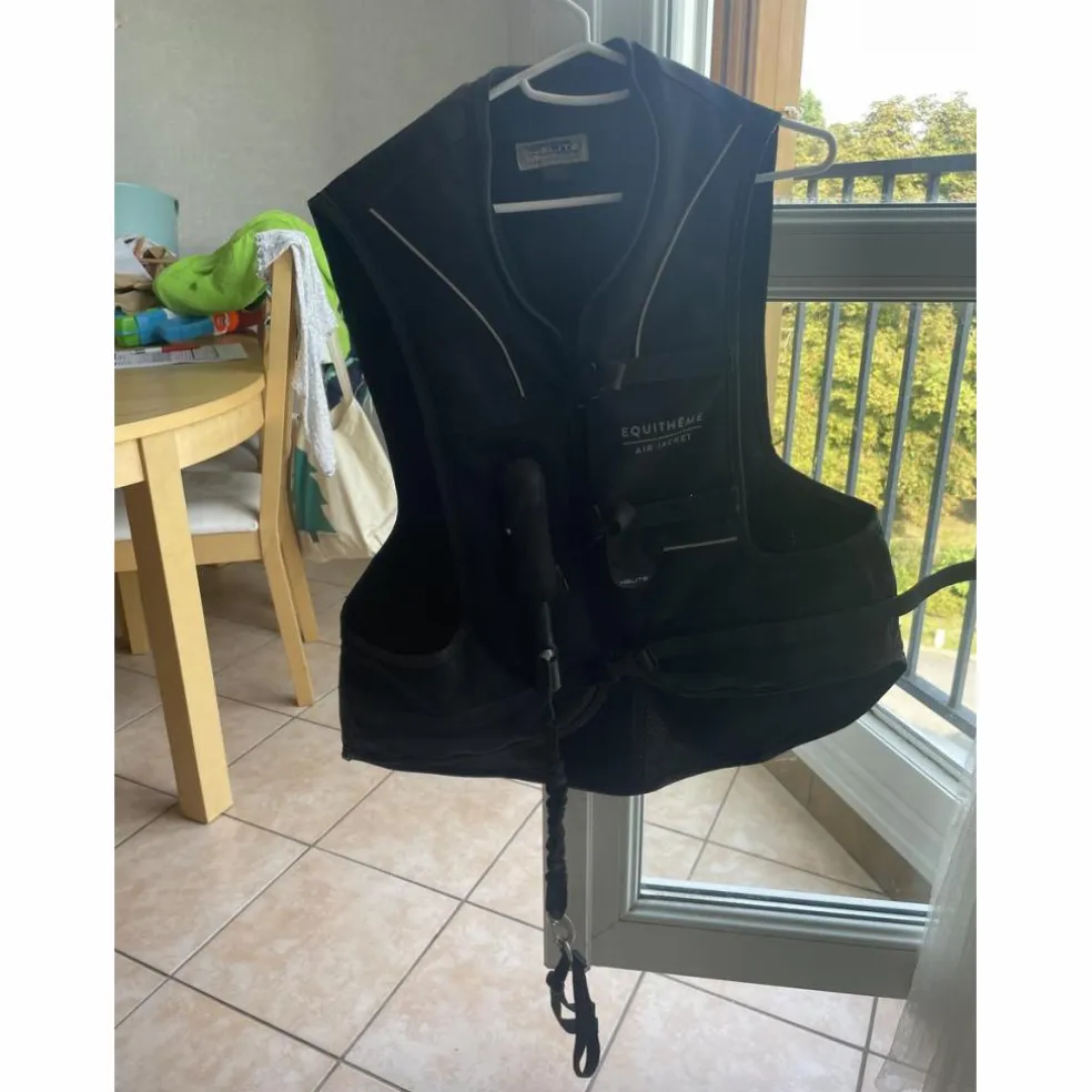 Air bag equitheme Helite noir taille S