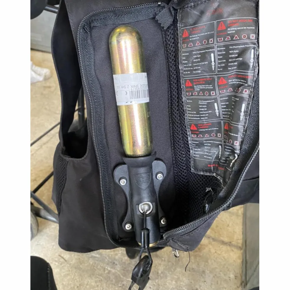 Air bag spark