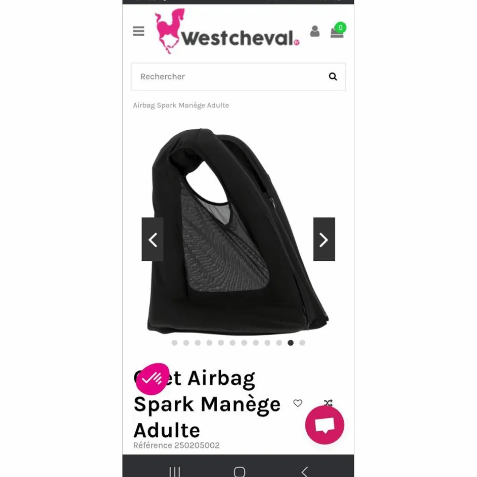 Airbag Spark Manège S