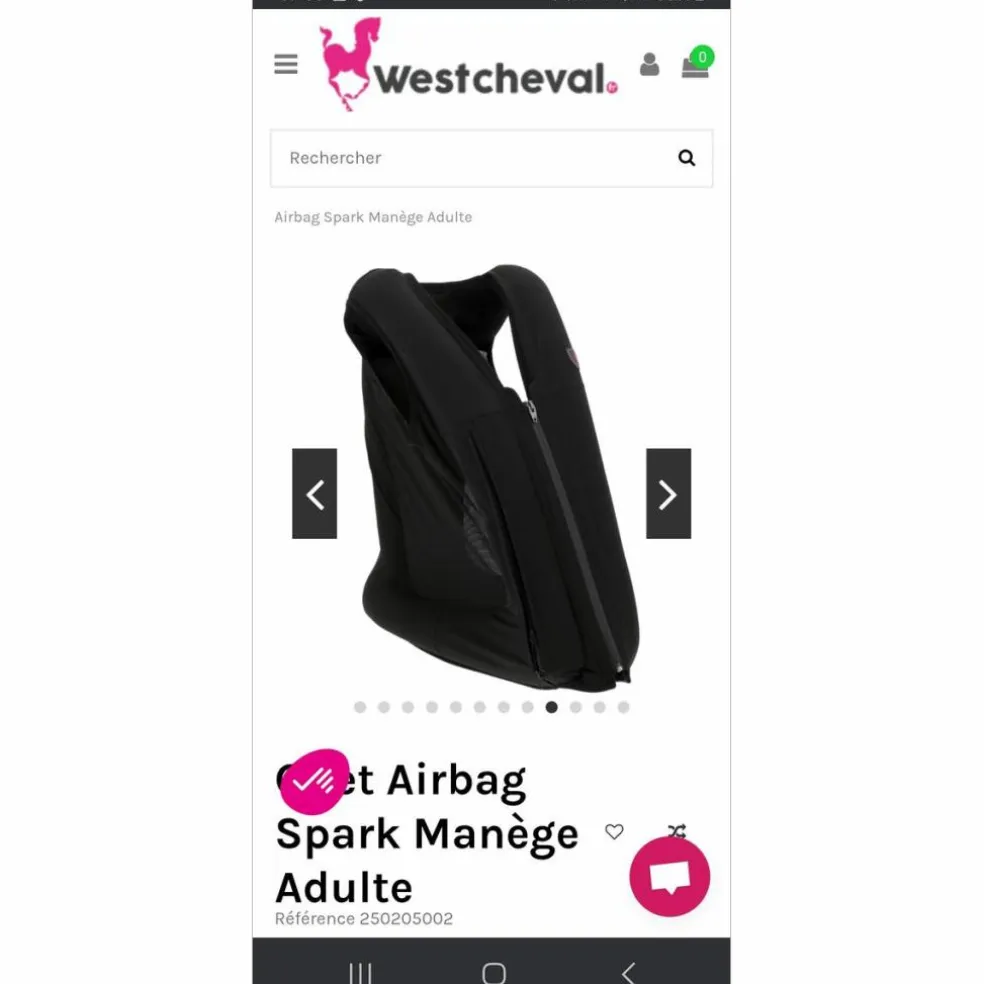 Airbag Spark Manège S