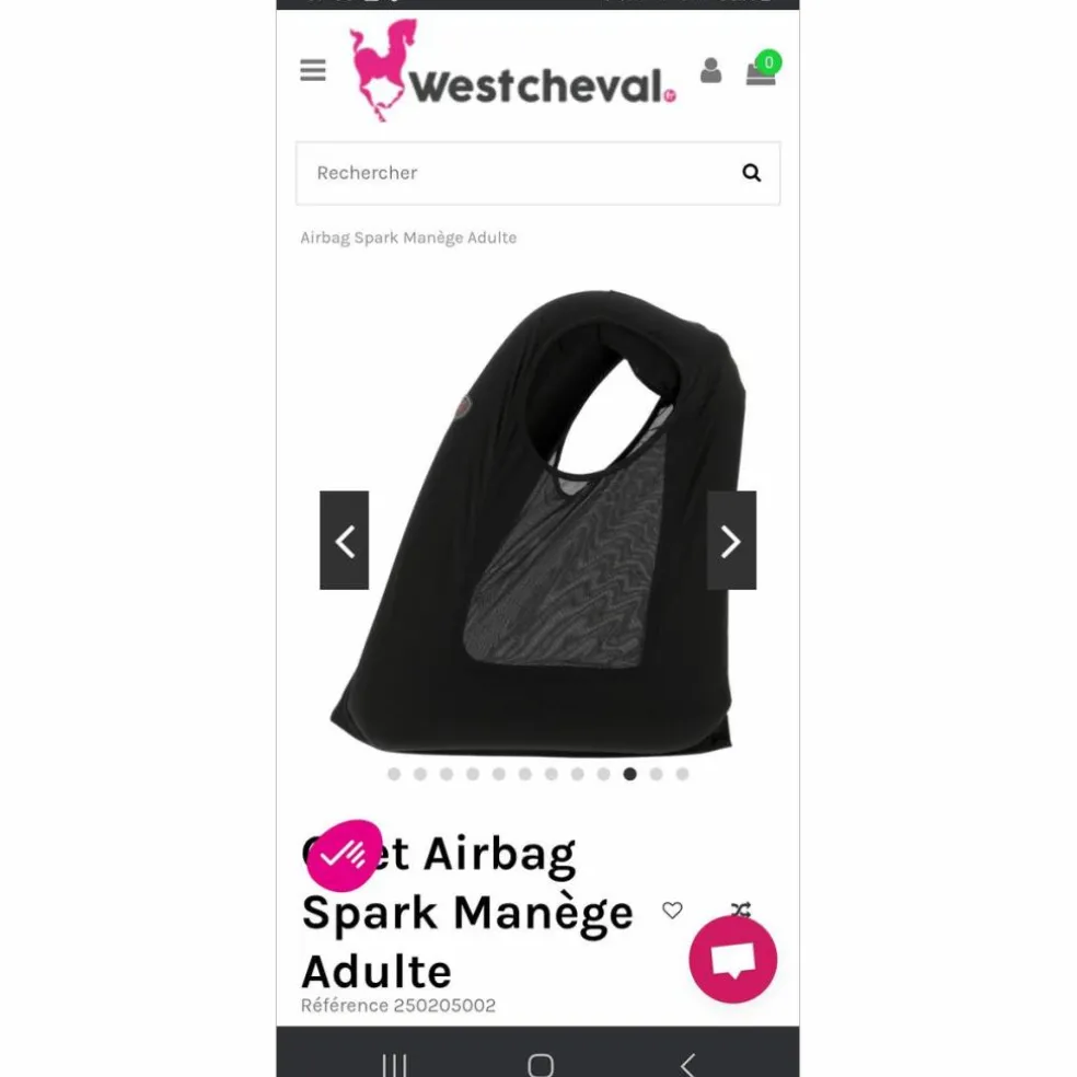 Airbag Spark Manège S