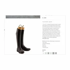 Alberto Fasciani Custo 103 Riding Boots 37 L