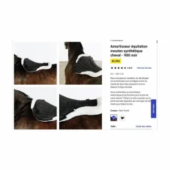 Amortisseur cheval mouton