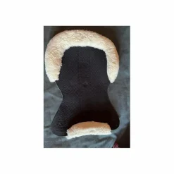 Amortisseur de dos gel Acavallo noir bordure mouton