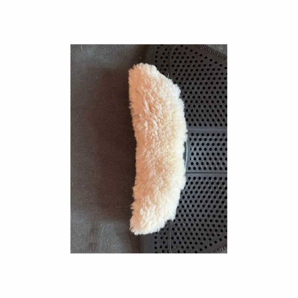 Amortisseur de dos gel Acavallo noir bordure mouton