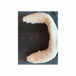 Amortisseur de dos gel Acavallo noir bordure mouton