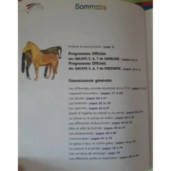 Ancien livre Galop 5 à 7