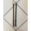 Attaches Martingale - Cuir noir / doré