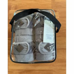 Bandes de polo Velvet Kentucky neuves grises
