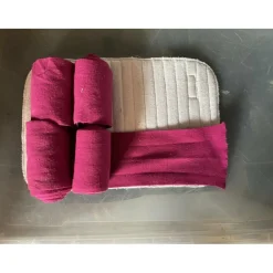Bandes de repos rose