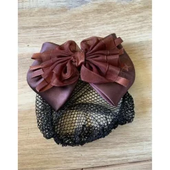 Barrette chignon résille de concours