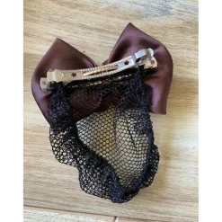 Barrette chignon résille de concours