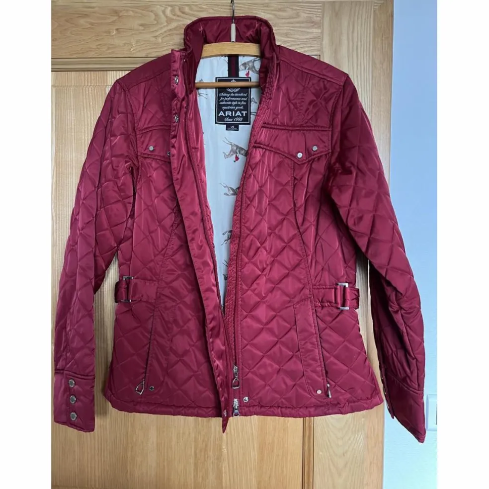 Blouson femme Ariat rouge