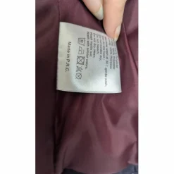 Blouson sans manche Tanha- bleu marine et bordeaux - M