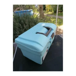 Boite de pansage bleu