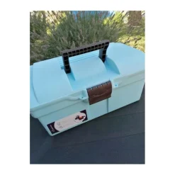 Boite de pansage bleu