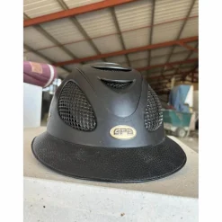 Bombe GPA visière cuir