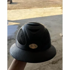 Bombe GPA visière cuir