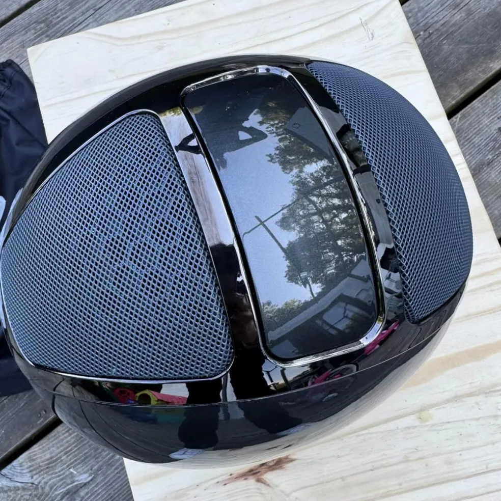 Bombe KASK Dogma Pure Shine avec protège nuque (59cm)