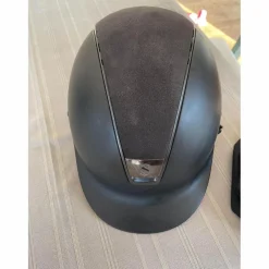 bombe samshield noir mat alcantara taille 55