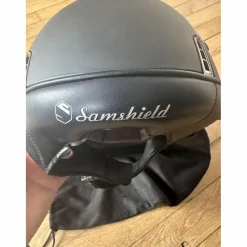 Bombe SAMSHIELD noire mate coque M 58cm