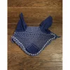 Bonnet Bleu marine à strass