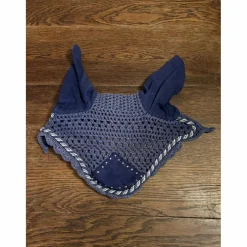 Bonnet Bleu marine à strass