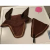 bonnet cheval marron