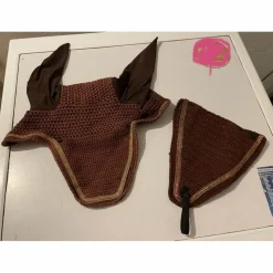 bonnet cheval marron
