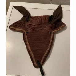 bonnet cheval marron