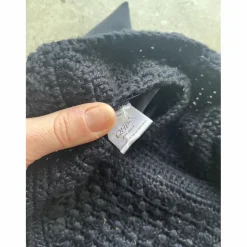Bonnet court bleu marine
