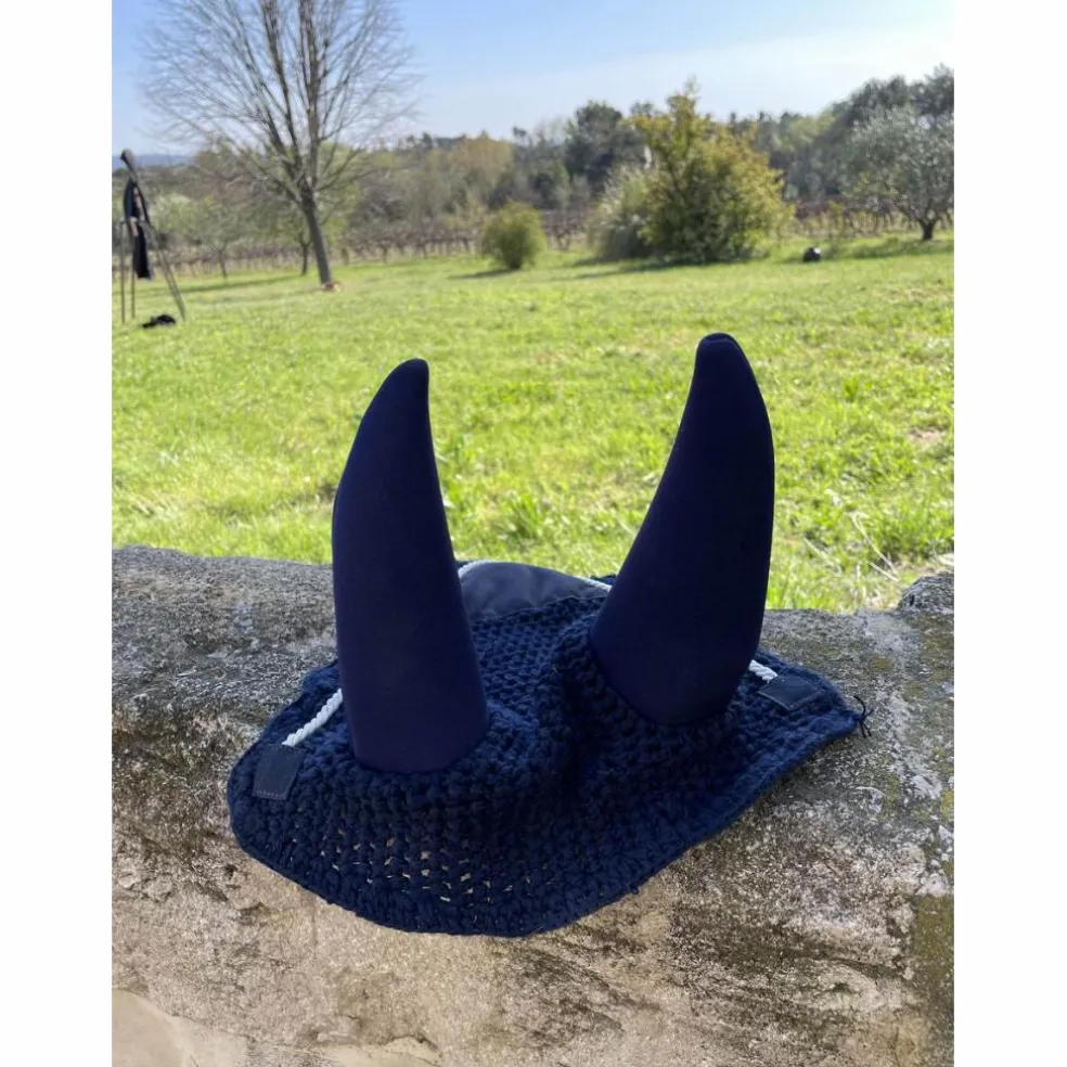 Bonnet dyon bleu marine