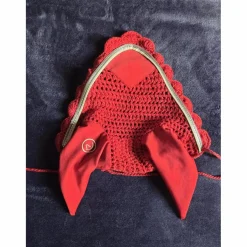 Bonnet Equitheme rouge neuf taille cheval