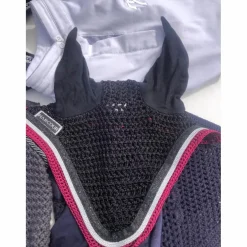 bonnet harcour noir et bordeaux