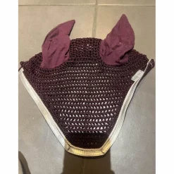Bonnet harcour prune et argent