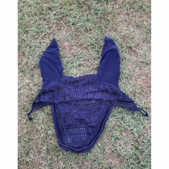 Bonnet HG bleu marine liseré rouge