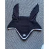 Bonnet Horséa taille cheval, noir et argent