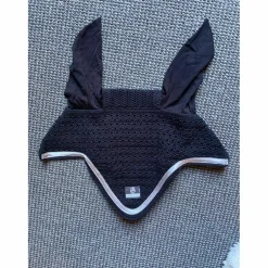 Bonnet Horséa taille cheval, noir et argent