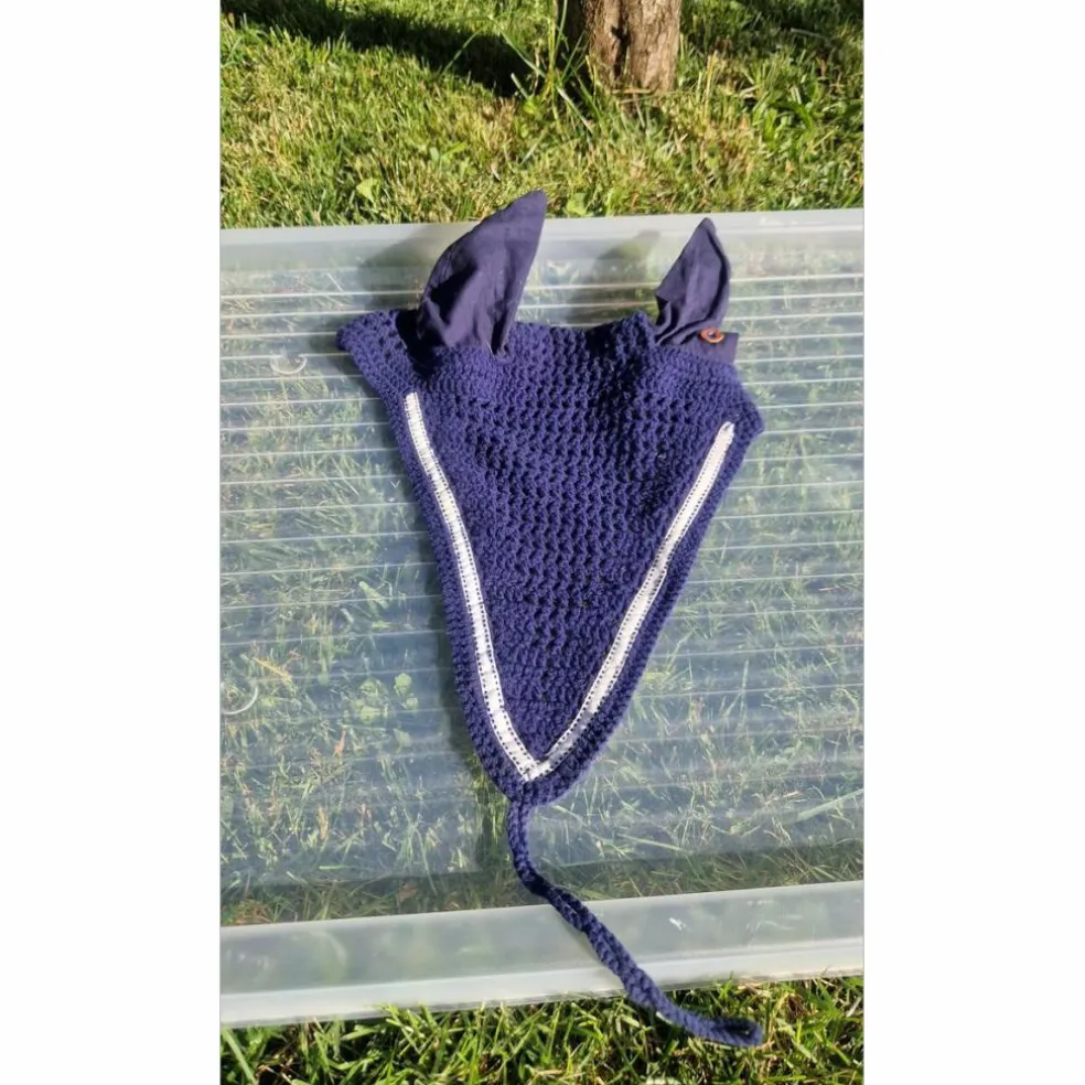 Bonnet long bleu marine Equ'idées