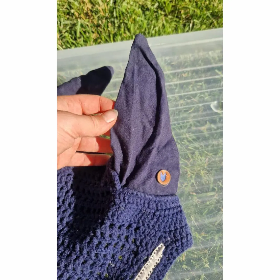 Bonnet long bleu marine Equ'idées