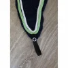 Bonnet long bleu marine/vert